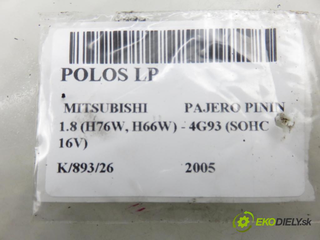 MITSUBISHI PAJERO PININ (H6_W, H7_W) TERENOWY 2005 84,00 1.8 (H76W, H66W) - 4G93 (SOHC 16V) 1834,00 Poloos LP