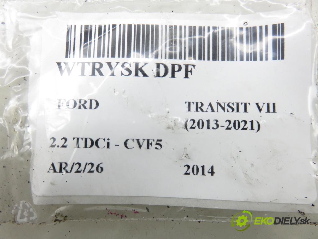 FORD TRANSIT Furgon FURGON 2014 92,00 2.2 TDCi - CYF5 2198,00 Vstrek DPF