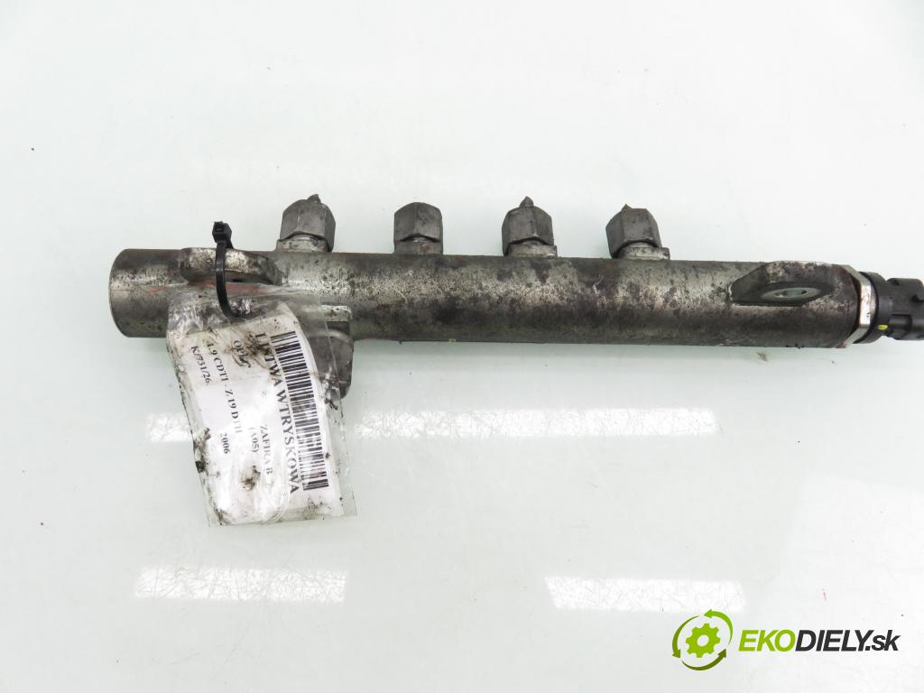 OPEL ZAFIRA B (A05) MINIVAN 2006 110,00 1.9 CDTI 150 - Z 19 DTH 1910,00 Lišta vstrekovacia 55197372 ; 0445214122 ; 0281002706 (Vstrekovacia lišta)
