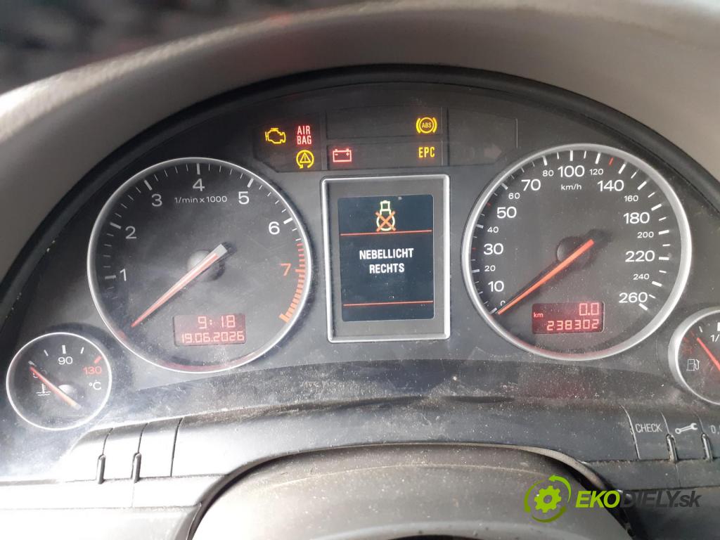 AUDI A4 (8E2, B6) SEDAN 2001 110,00 1.8 T quattro - AVJ 1781,00 Prístrojovka elektrický 8E0920930KX ; 0263626124
