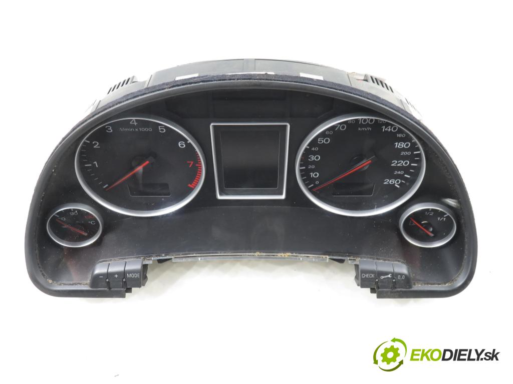 AUDI A4 (8E2, B6) SEDAN 2001 110,00 1.8 T quattro - AVJ 1781,00 Prístrojovka elektrický 8E0920930KX ; 0263626124