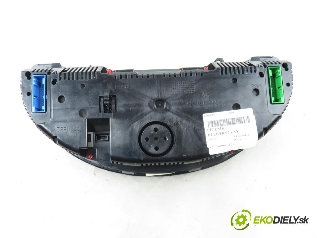 AUDI A4 (8E2, B6) SEDAN 2001 110,00 1.8 T quattro - AVJ 1781,00 Prístrojovka elektrický 8E0920930KX ; 0263626124