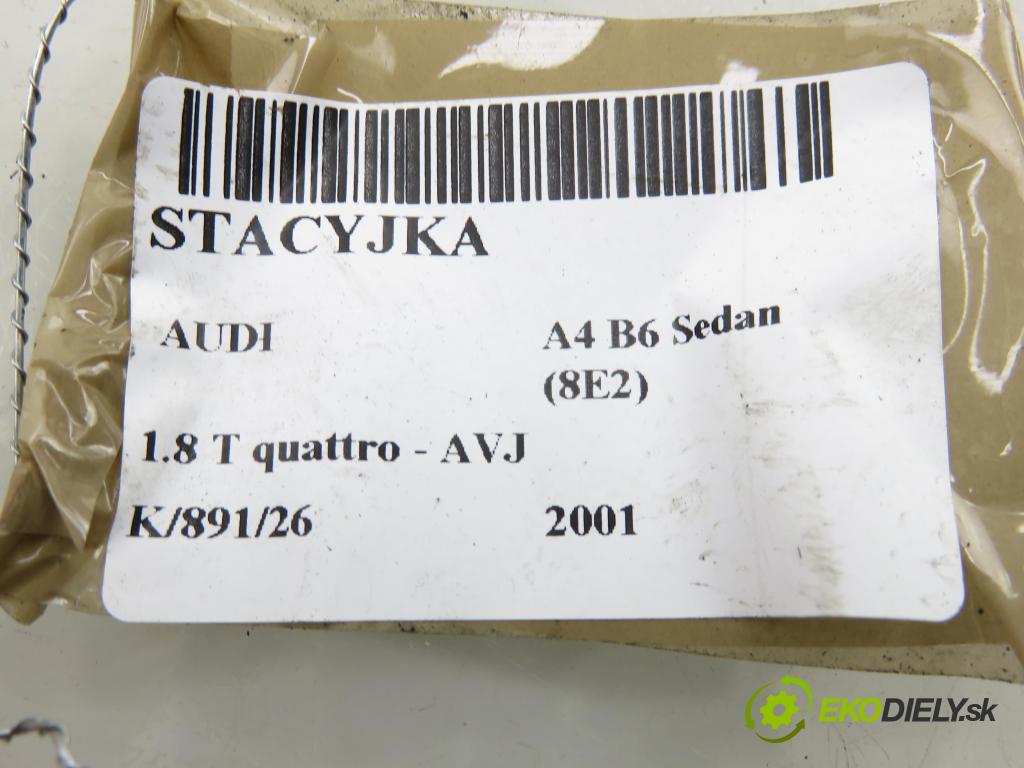 AUDI A4 (8E2, B6) SEDAN 2001 110,00 1.8 T quattro - AVJ 1781,00 spinačka 4B0905851C (Spínacia skrinka)