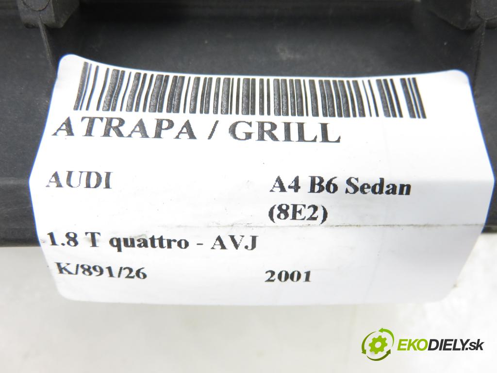 AUDI A4 (8E2, B6) SEDAN 2001 110,00 1.8 T quattro - AVJ 1781,00 mřížka / maska 8E0853651B