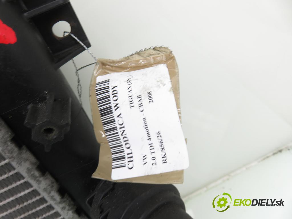 VW TIGUAN (5N_) SUV 2008 103,00 2.0 TDI 4motion - CBAB 1968,00 chladič vody 5N0121253L