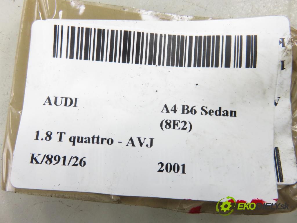 AUDI A4 (8E2, B6) SEDAN 2001 110,00 1.8 T quattro - AVJ 1781,00 Pumpa vzduchu 72273903 ; 06A959253B ; 8E0906613D