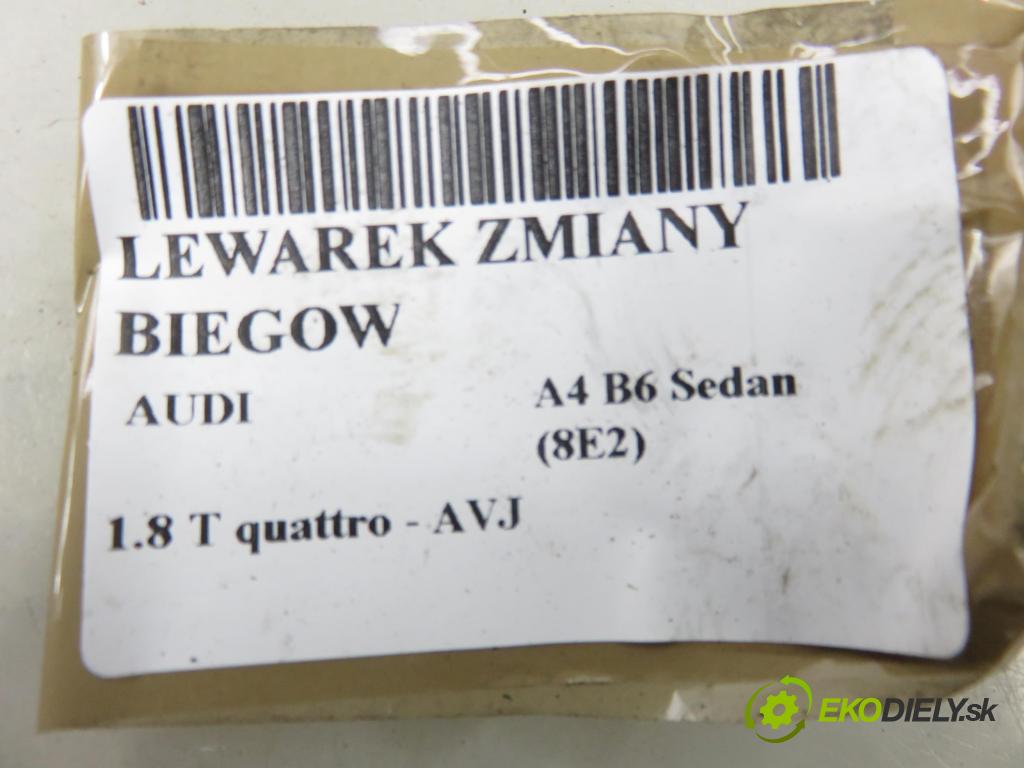 AUDI A4 (8E2, B6) SEDAN 2001 110,00 1.8 T quattro - AVJ 1781,00 ZVEDÁK: