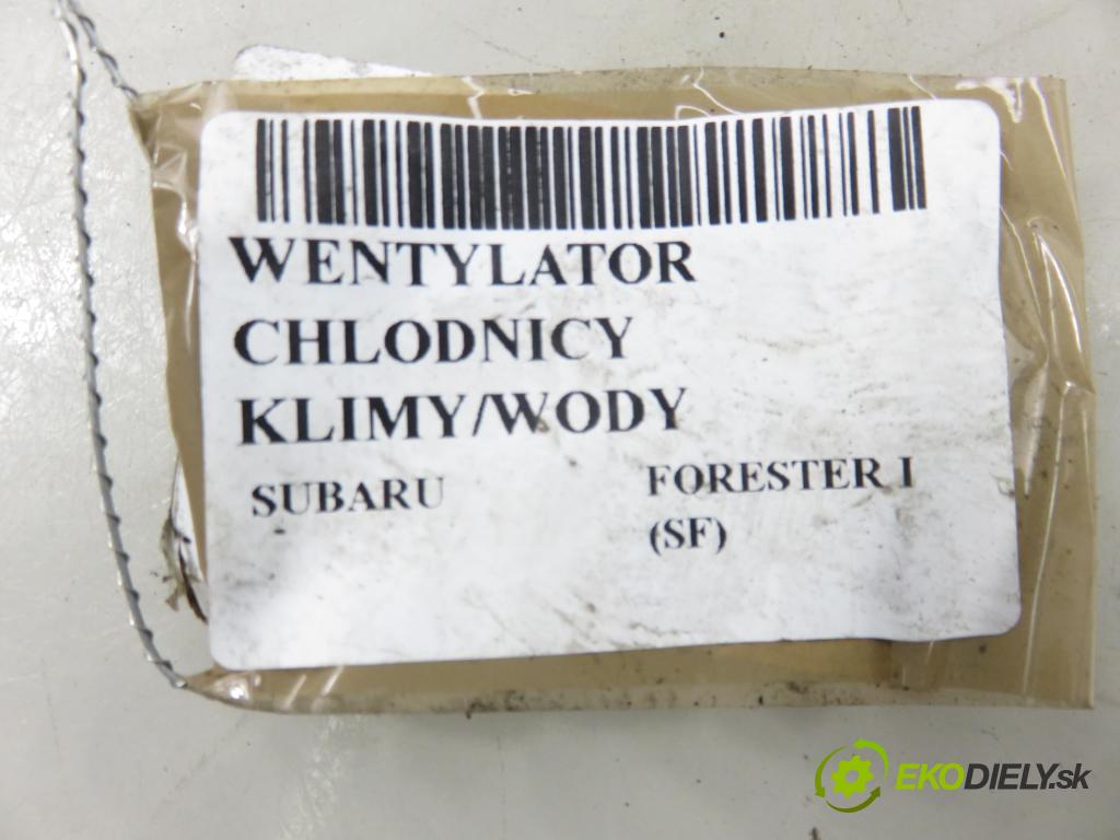 SUBARU FORESTER (SF_) KOMBI 2002 90,00 2.0 SOHC AWD 122 - EJ202 1994,00 ventilátor chladič PODNEBÍ / VODA