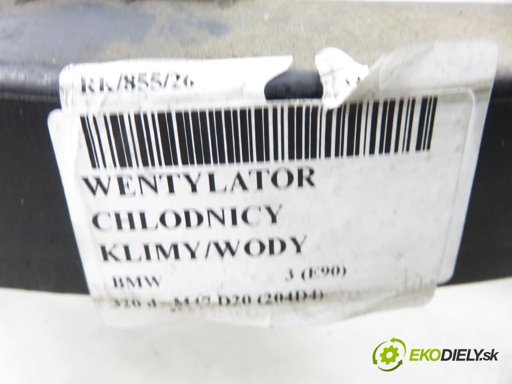 BMW 3 (E90) SEDAN 2005 120,00 2.0 320 d 163 1995,00 Ventilátor chladič klíma/voda 6937515 ; 7788906