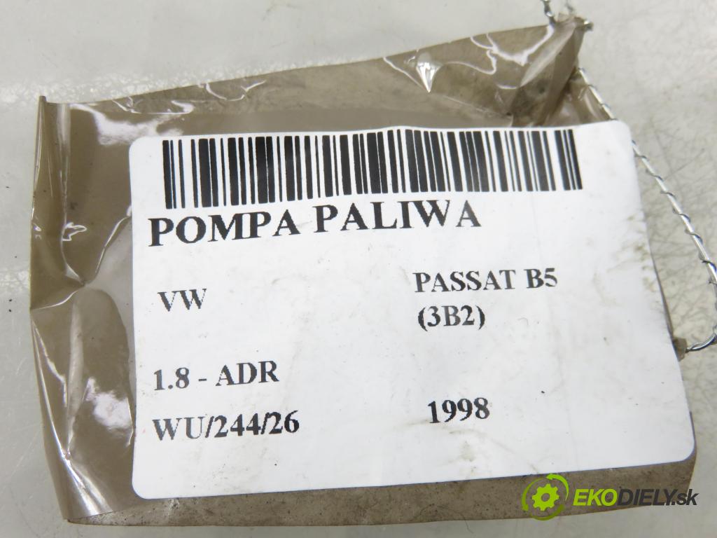 VW PASSAT B5 (3B2) SEDAN 1998 92,00 1.8 20V 125 - ADR 1781,00 Pumpa paliva 8E0906087D