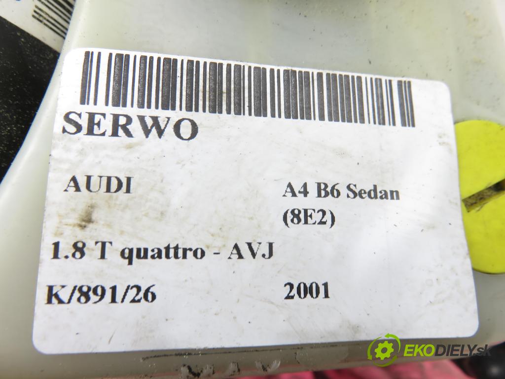 AUDI A4 (8E2, B6) SEDAN 2001 110,00 1.8 T quattro - AVJ 1781,00 Posilovač 8E0612105J (Servočerpadlo)