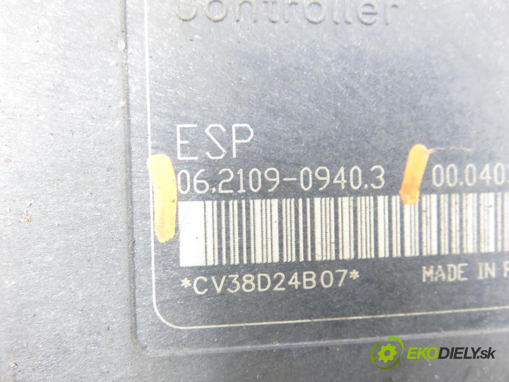 MAZDA 2 (DE_, DH_) HB 2010 75,00 1.5 MZR - ZY05 1498,00 Pumpa ABS 06210909403 ; 000403531C4 ; DF74437A0D (Pumpa ABS)