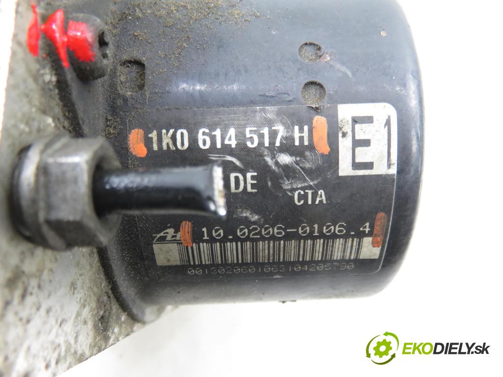 VW GOLF V (1K1) HB 2005 66,00 1.9 TDI PD 90 - BRU 1896,00 pumpa ABS 10096003483 ; 1K0907379K ; 10020601064 (Pumpa ABS)