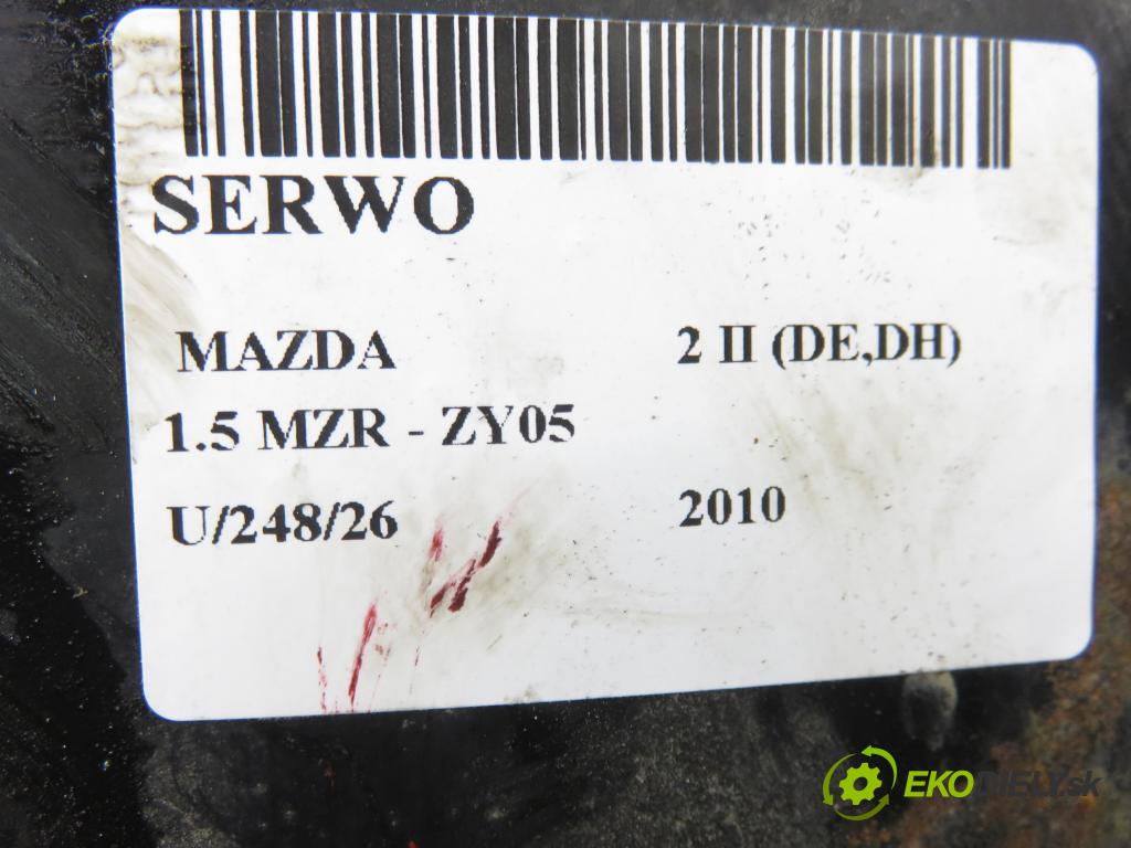 MAZDA 2 (DE_, DH_) HB 2010 75,00 1.5 MZR - ZY05 1498,00 posilovač  (Servočerpadlo)