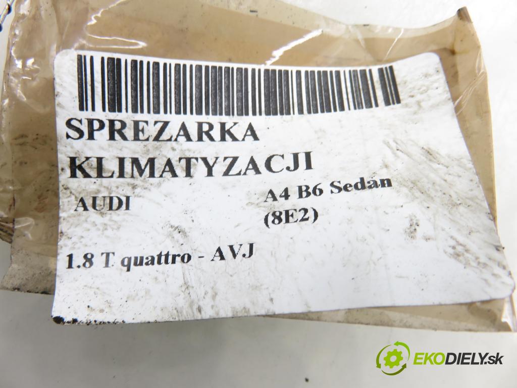 AUDI A4 (8E2, B6) SEDAN 2001 110,00 1.8 T quattro - AVJ 1781,00 KOMPRESOR: klimatizácie  (Kompresor klimatizácie)