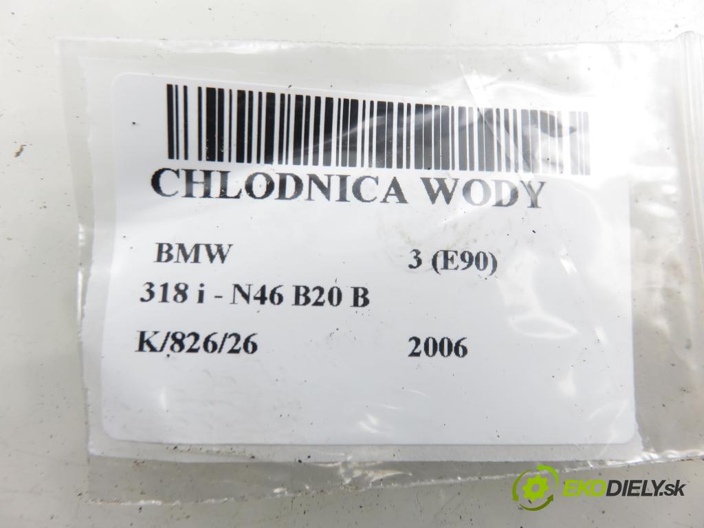 BMW 3 (E90) SEDAN 2006 95,00 318 i 129 - N46 B20 B 1995,00 chladič vody