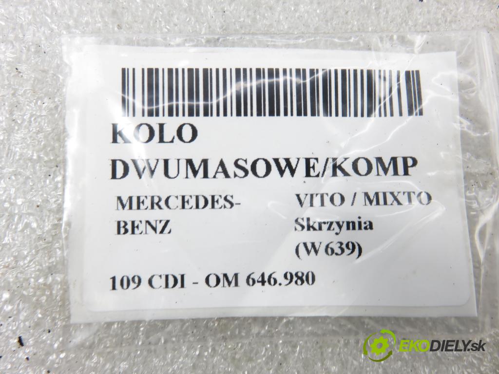 MERCEDES-BENZ VITO / MIXTO Skrzynia (W639) FURGON 2006 0,00 109 CDI - OM 646.980 2148,00 Koleso dvojvrstvové A0192508701 ; A6460300805 ; A0002526105