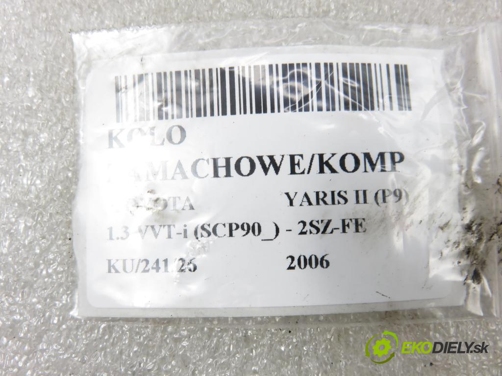 TOYOTA YARIS (_P9_) HB 2006 64,00 1.3 VVT-i (SCP90) 87 - 2SZ-FE 1298,00 Koleso zotrvačník 312500D091