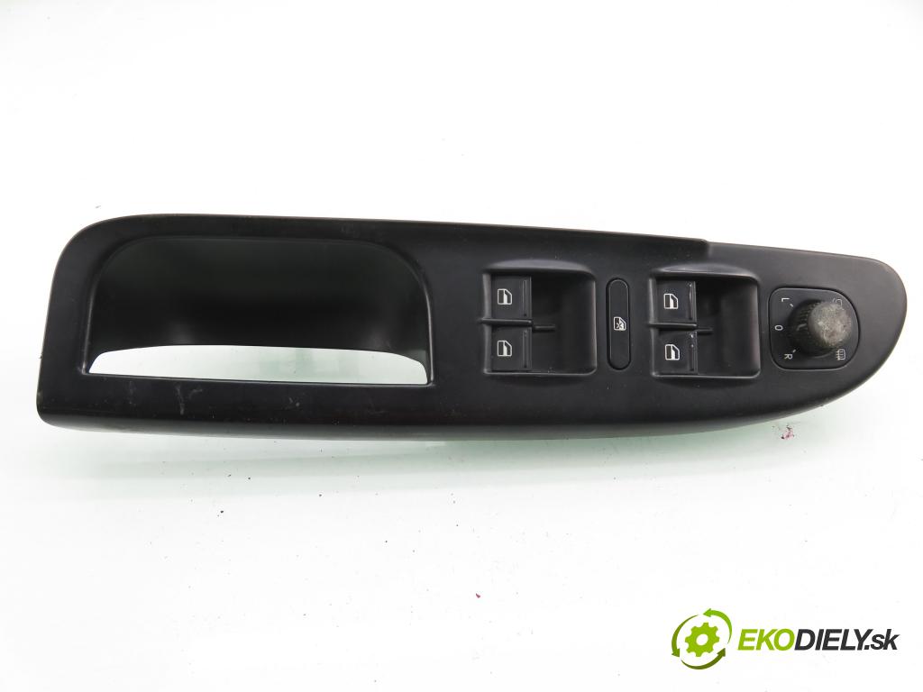 VW PASSAT B6 (3C2) SEDAN 2007 103,00 2.0 TDI 16V - BKP 1968,00 Panel ovládania okien 1K4959857B ; 1K0959565J ; 3C1867171B