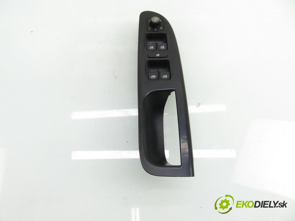 VW PASSAT B6 (3C2) SEDAN 2007 103,00 2.0 TDI 16V - BKP 1968,00 Panel ovládania okien 1K4959857B ; 1K0959565J ; 3C1867171B