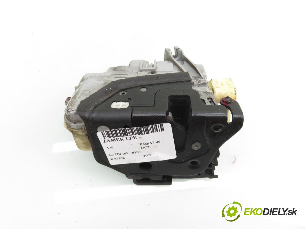 VW PASSAT B6 (3C2) SEDAN 2007 103,00 2.0 TDI 16V - BKP 1968,00 zámok 3C1837015A