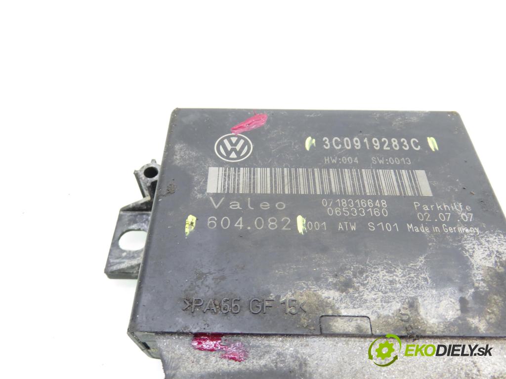 VW PASSAT B6 (3C2) SEDAN 2007 103,00 2.0 TDI 16V - BKP 1968,00 MODUL 3C0919283C ; 604082