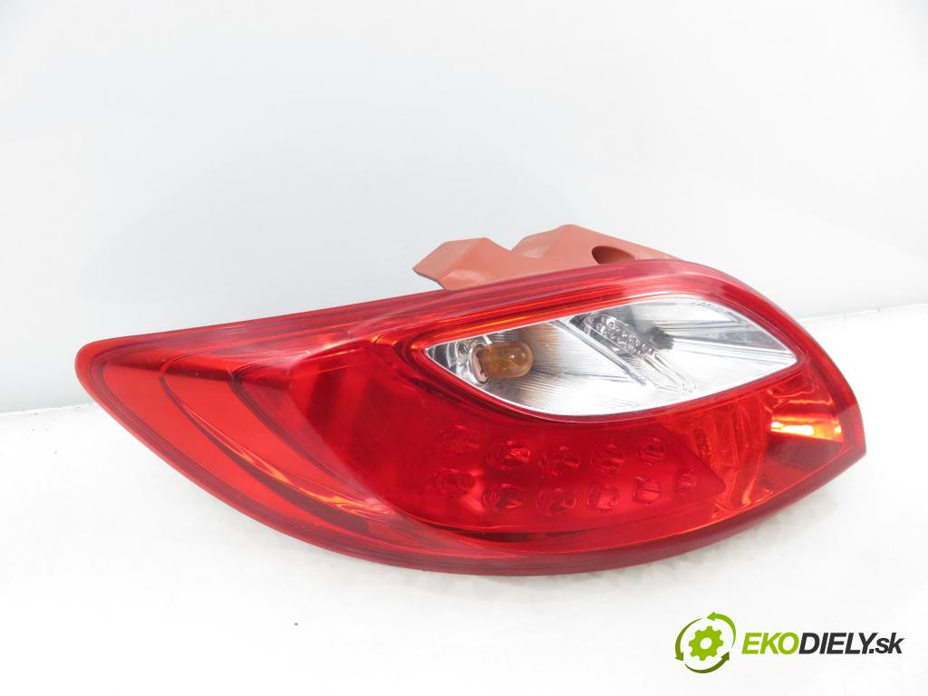 MAZDA 2 (DE_, DH_) HB 2010 75,00 1.5 MZR - ZY05 1498,00 Svetlo ľavé zadné D65151160