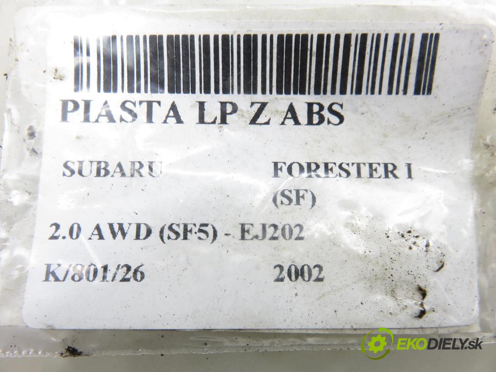 SUBARU FORESTER (SF_) KOMBI 2002 90,00 2.0 SOHC AWD 122 - EJ202 1994,00 náboj LP ABS