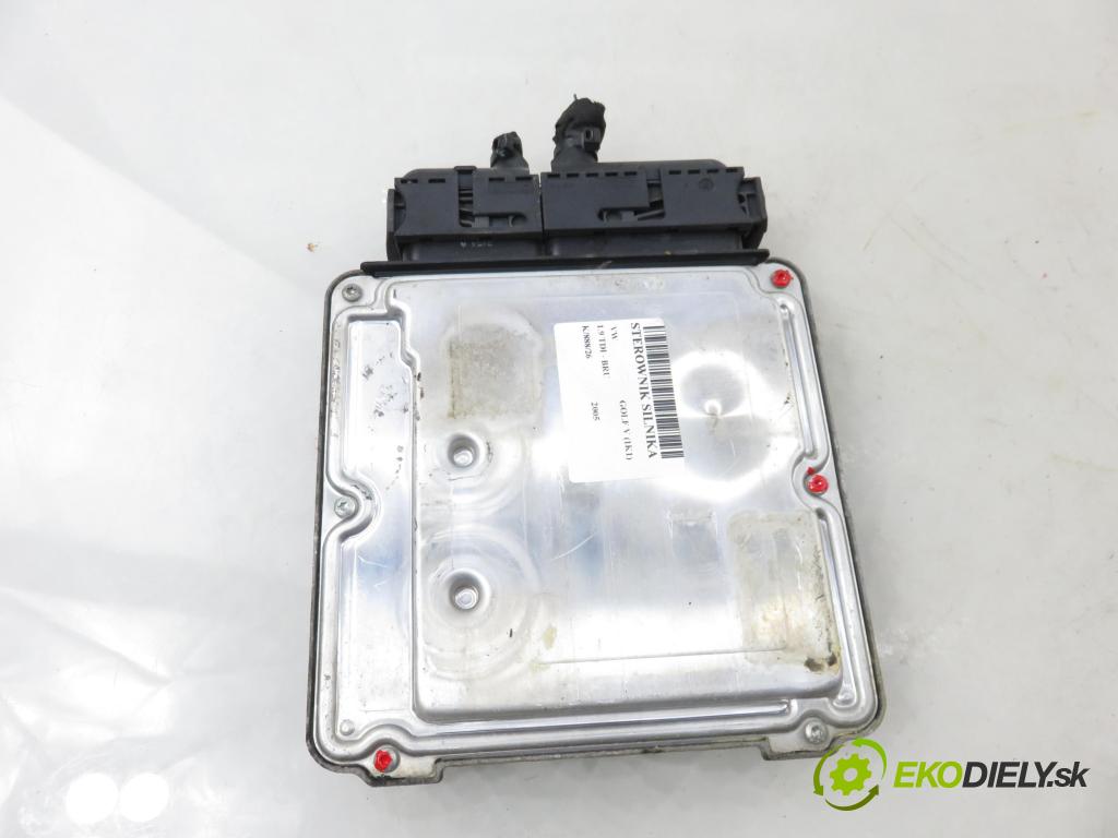 VW GOLF V (1K1) HB 2005 66,00 1.9 TDI - BRU 1896,00 Riadiaca jednotka Motor 0281011955 ; 03G906016FS