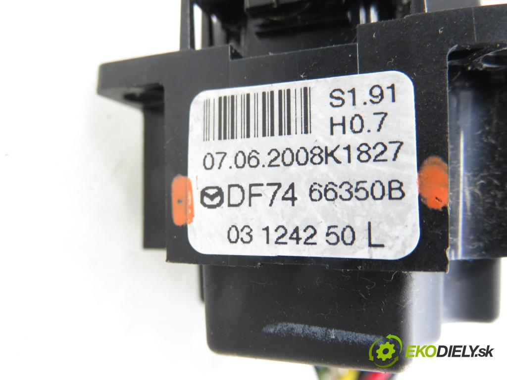 MAZDA 2 (DE_, DH_) HB 2010 75,00 1.5 MZR - ZY05 1498,00 Panel ovládania okien DF7466350B