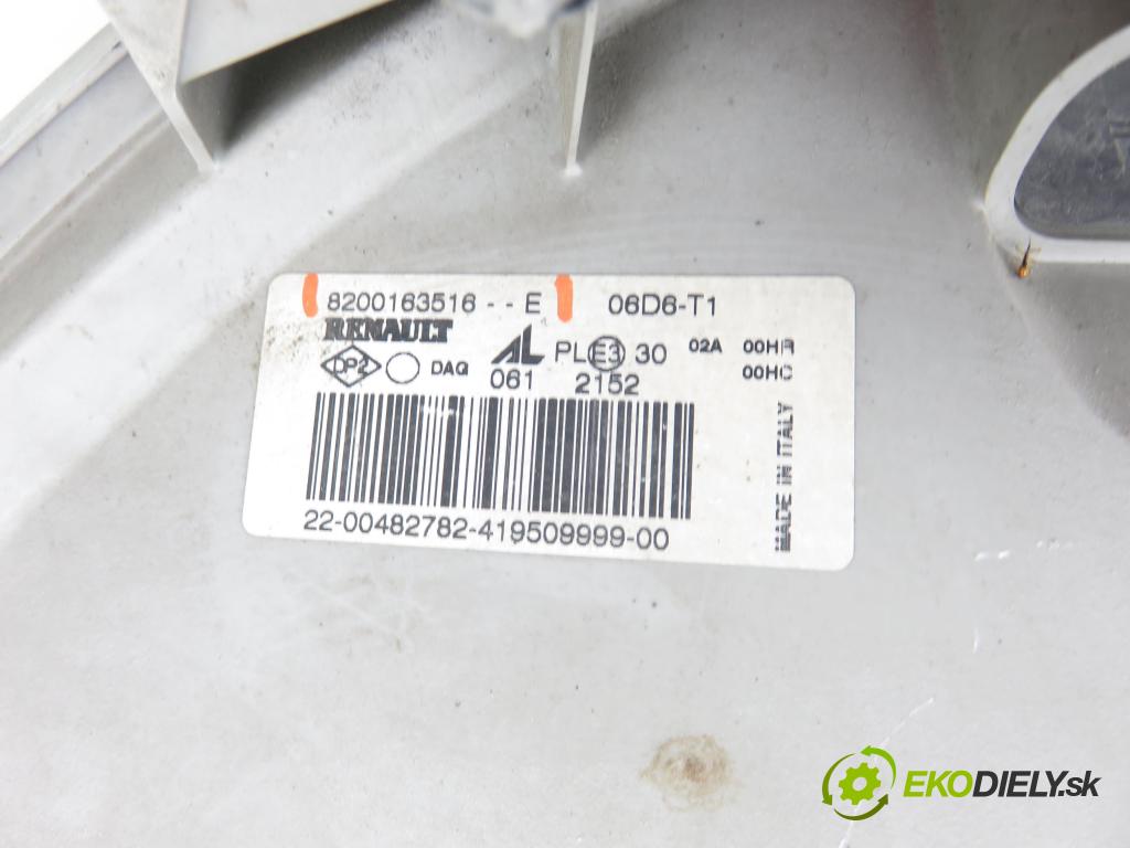 RENAULT MASTER II Skrzynia (FD) FURGON 2006 84,00 2.5 dCi 120 - G9U 750 2464,00 Svetlo LP 8200163516E