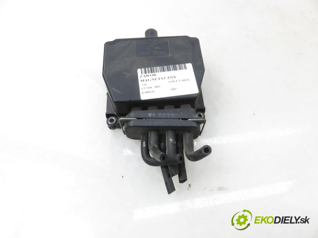 VW GOLF V (1K1) HB 2005 66,00 1.9 TDI PD 90 - BRU 1896,00 VENTIL magnetický 6Q0906625