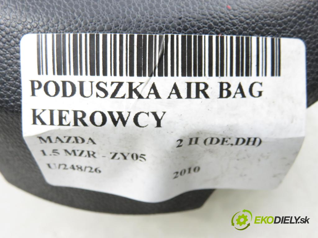 MAZDA 2 (DE_, DH_) HB 2010 75,00 1.5 MZR - ZY05 1498,00 AirBag air BAG volantu DF7357K0002