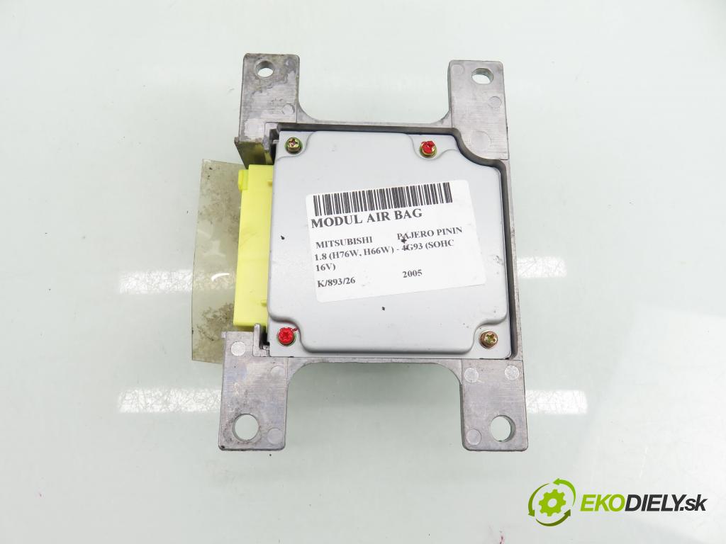 MITSUBISHI PAJERO PININ (H6_W, H7_W) TERENOWY 2005 84,00 1.8 (H76W, H66W) - 4G93 (SOHC 16V) 1834,00 MODUL air BAG MN141579