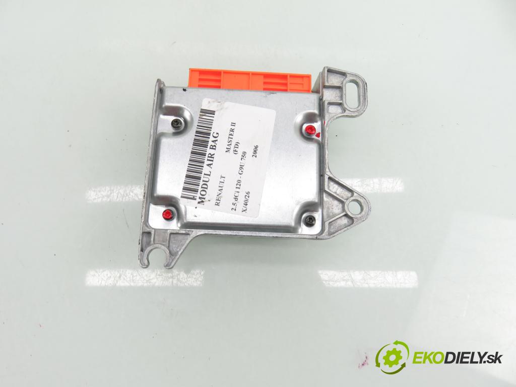 RENAULT MASTER II Skrzynia (FD) FURGON 2006 84,00 2.5 dCi 120 - G9U 750 2464,00 MODUL air BAG 8200381668A