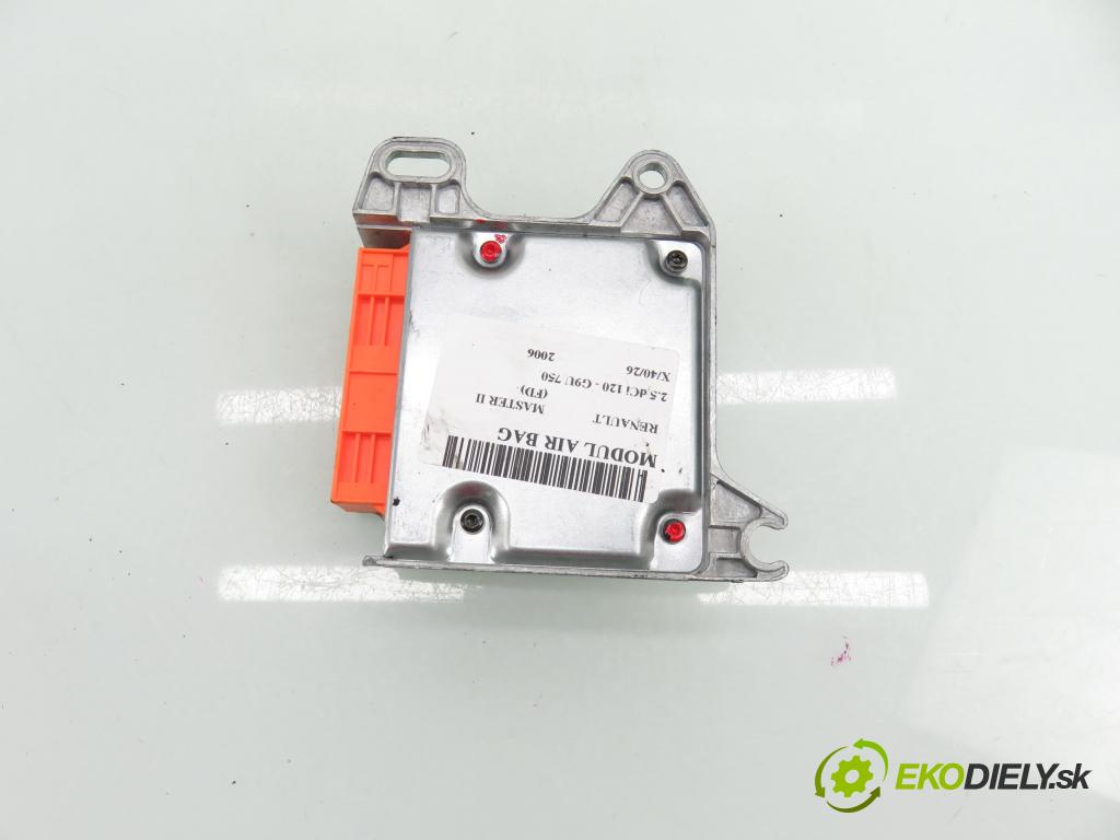 RENAULT MASTER II Skrzynia (FD) FURGON 2006 84,00 2.5 dCi 120 - G9U 750 2464,00 MODUL air BAG 8200381668A