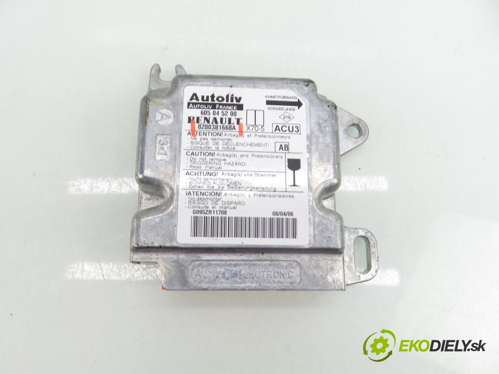 RENAULT MASTER II Skrzynia (FD) FURGON 2006 84,00 2.5 dCi 120 - G9U 750 2464,00 MODUL air BAG 8200381668A