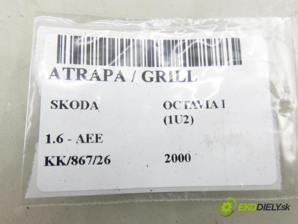 SKODA OCTAVIA I (1U2) LIFTBACK 2000 55,00 1.6 - AEE 1598,00 Mriežka / maska 1U0853651