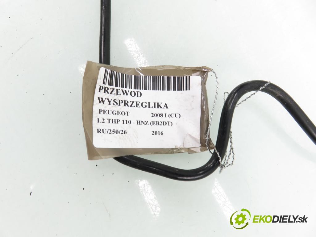 PEUGEOT 2008 I (CU_) CROSSOVER 2016 81,00 1.2 THP 110 - HNZ (EB2DT) 1199,00 rúrka vypínacieho ložiska 9812926880
