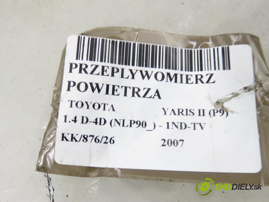 TOYOTA YARIS (_P9_) HB 2007 66,00 1.4 D-4D (NLP90_) - 1ND-TV 1364,00 váha vzduchu vzduchu 2220433010 ; 1974002260