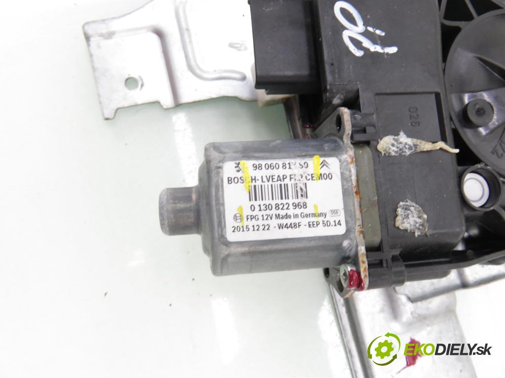 PEUGEOT 2008 I (CU_) CROSSOVER 2016 81,00 1.2 THP 110 - HNZ (EB2DT) 1199,00 Mechanizmus okien 9806081780 ; 9806088080 ; 0130822968