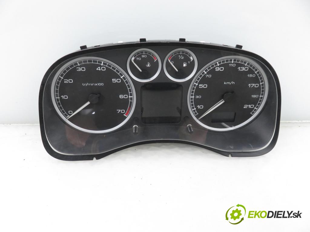 PEUGEOT 307 SW (3H) KOMBI 2002 81,00 1.6 16V - NFU (TU5JP4) 1587,00 Prístrojovka elektrický 9645768480 ; P9645768480