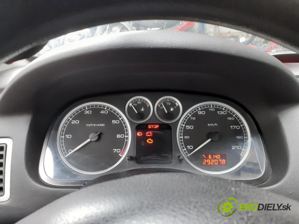 PEUGEOT 307 SW (3H) KOMBI 2002 81,00 1.6 16V - NFU (TU5JP4) 1587,00 Prístrojovka elektrický 9645768480 ; P9645768480