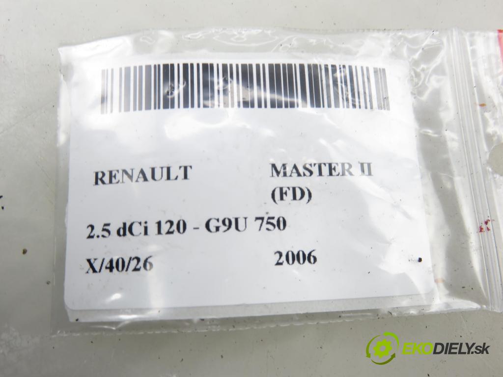 RENAULT MASTER II Skrzynia (FD) FURGON 2006 84,00 2.5 dCi 120 - G9U 750 2464,00 vložka svetla pravy zadné