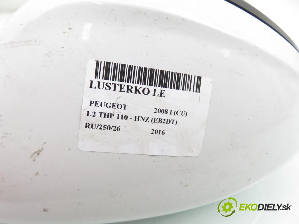 PEUGEOT 2008 I (CU_) CROSSOVER 2016 81,00 1.2 THP 110 - HNZ (EB2DT) 1199,00 Spätné zrkadlo LE
