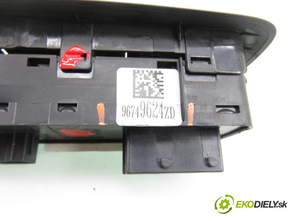 PEUGEOT 2008 I (CU_) CROSSOVER 2016 81,00 1.2 THP 110 - HNZ (EB2DT) 1199,00 Panel ovládania okien 96749624ZD