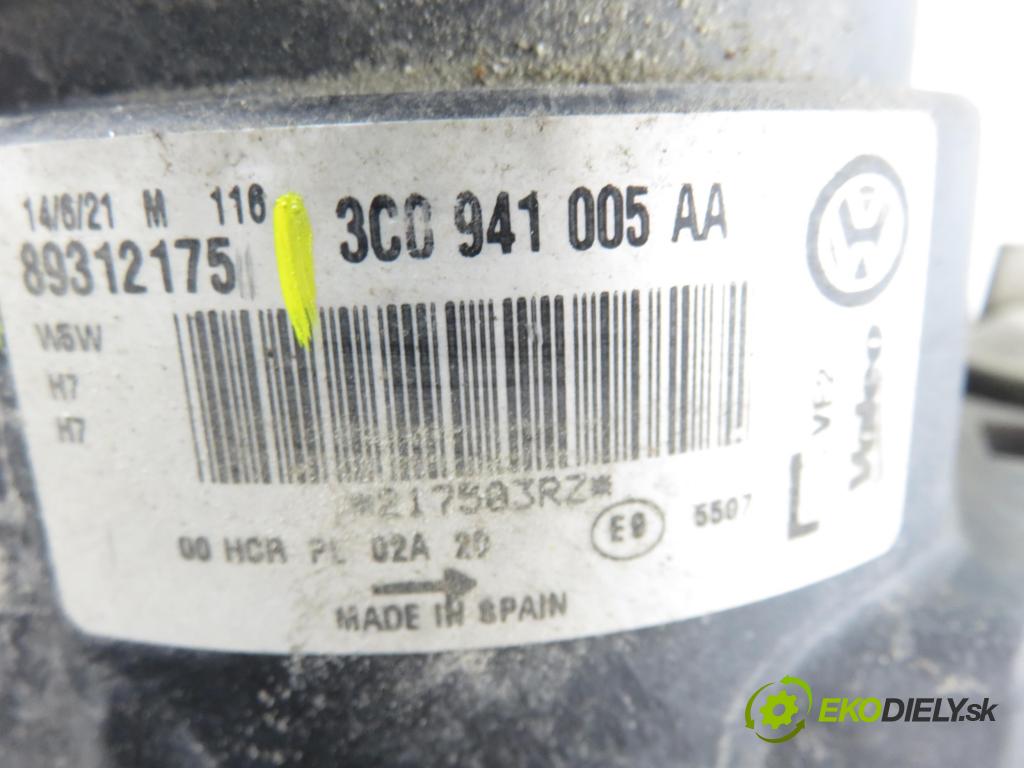 VW PASSAT B6 (3C2) SEDAN 2007 103,00 2.0 TDI 16V - BKP 1968,00 Svetlo LP 3C0941005AA ; 89312175