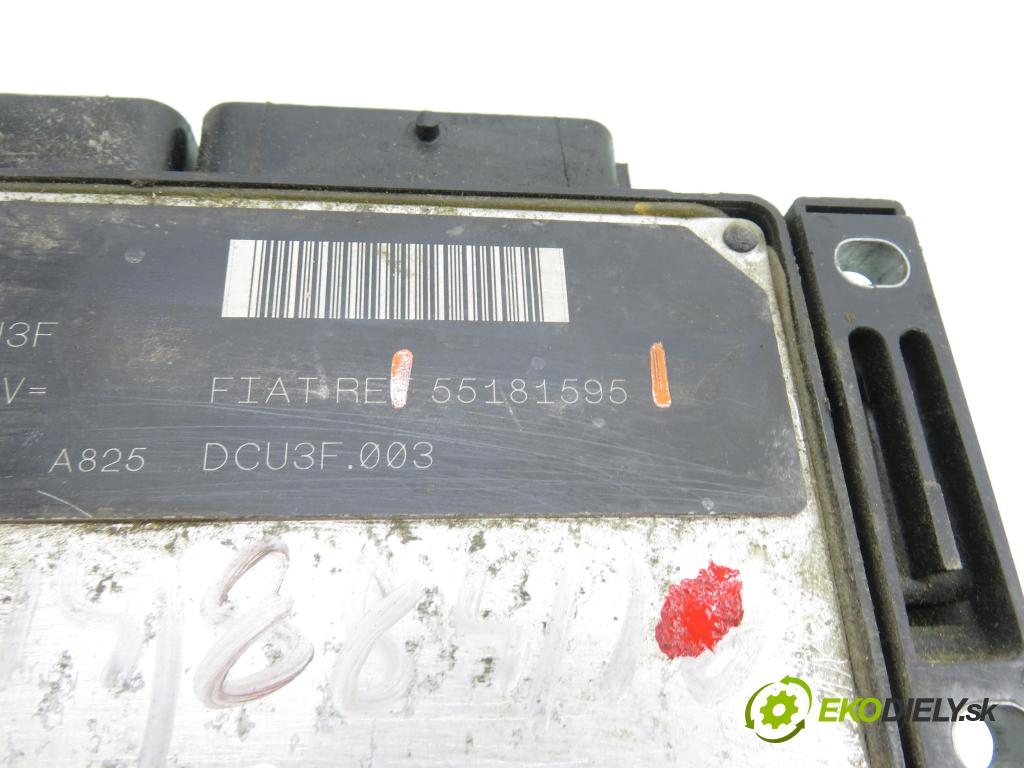 FIAT DOBLO Cargo (223_) FURGON 2002 46,00 1.9 D (223ZXB1A) - 223 A6.000 1910,00 Riadiaca jednotka Motor 55181595