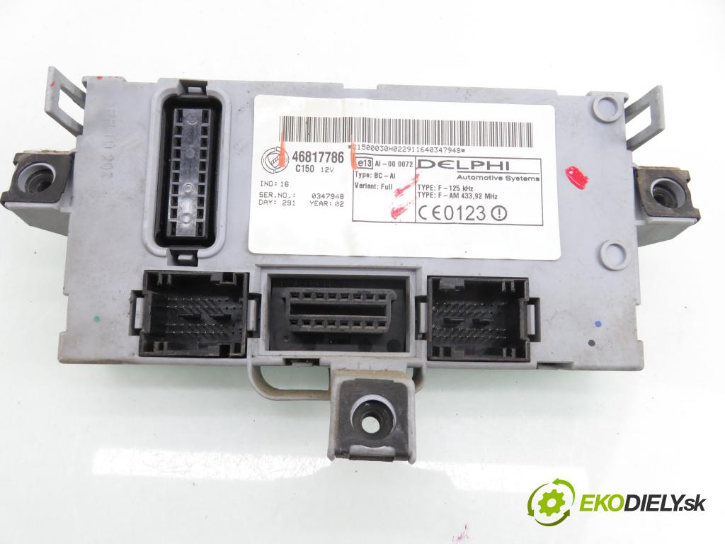 FIAT DOBLO Cargo (223_) FURGON 2002 46,00 1.9 D (223ZXB1A) - 223 A6.000 1910,00 MODUL BSI 46817786