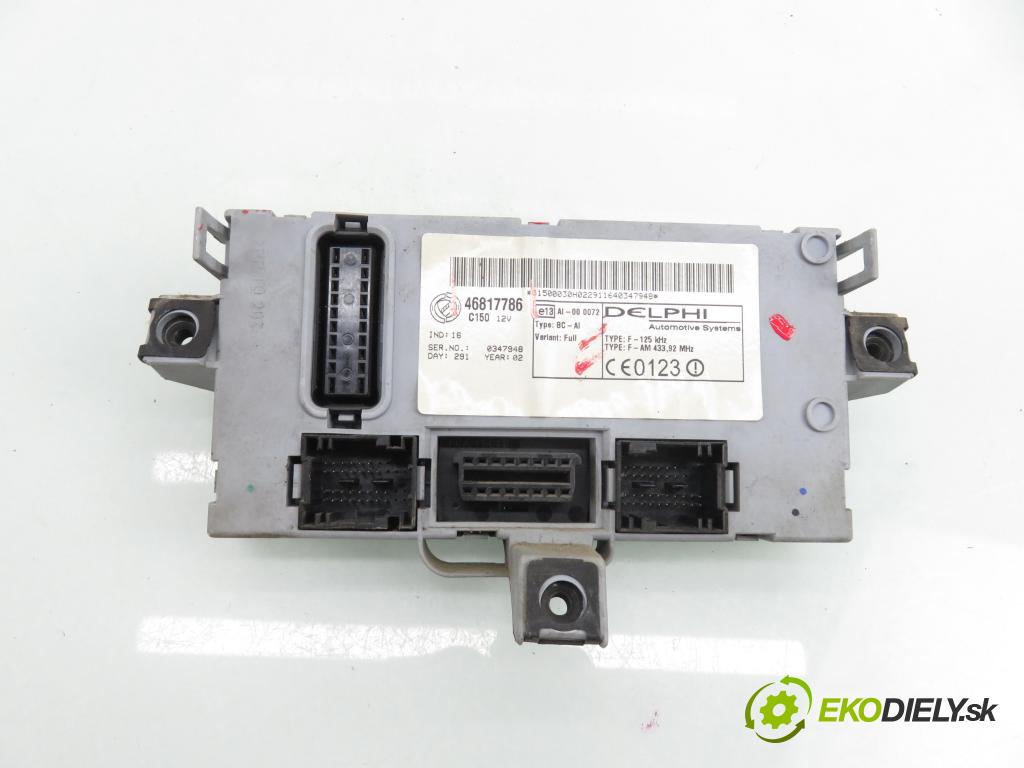 FIAT DOBLO Cargo (223_) FURGON 2002 46,00 1.9 D (223ZXB1A) - 223 A6.000 1910,00 MODUL BSI 46817786